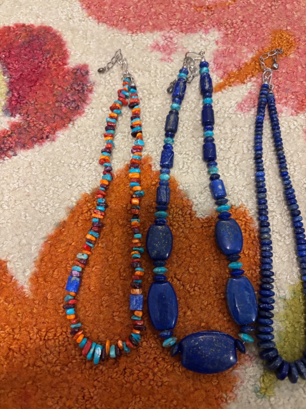 Jay King Lapis necklaces - Picture 2 of 3